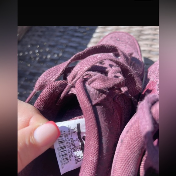 Nike Air Force 1 '07 Essentials Paisley Pack Purple Premium Size 5 Rare Womens - Picture 6 of 10